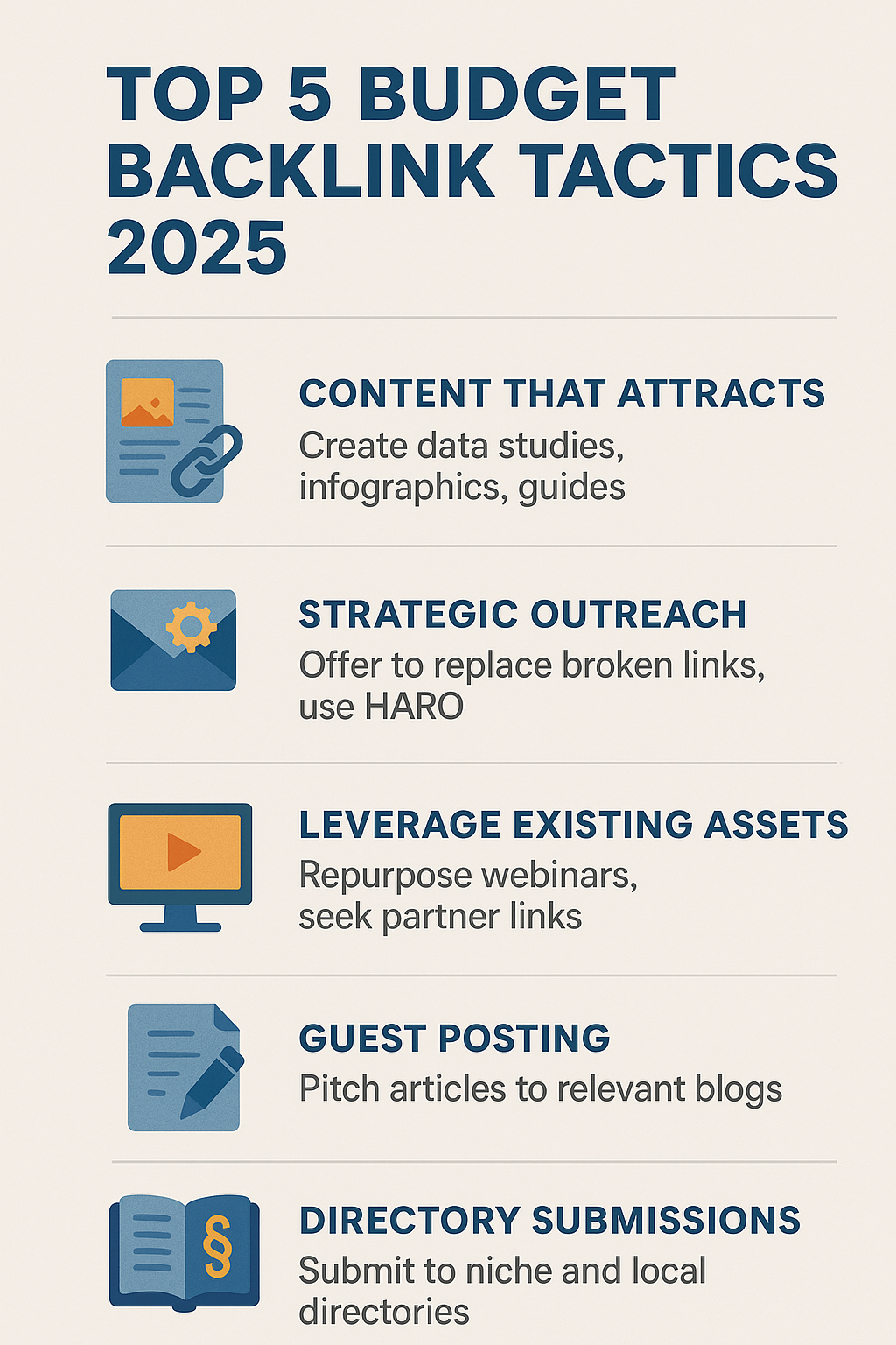 Getting Quality Backlinks on Budget 2025: Smart, Affordable Link Building Techniques